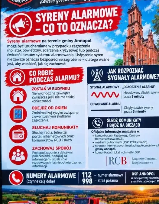 Annopol: OSP zaprasza na pokaz sygnałów alarmowych
