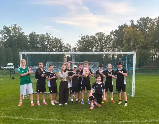 Lena Bożek z Kraśnika nagrodzona za wzorową postawę na treningach