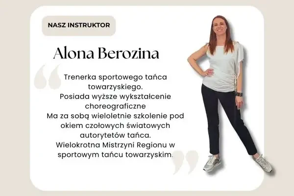 Nowa instruktorka tańca w CKiP Krasnystaw – Alona Berozina