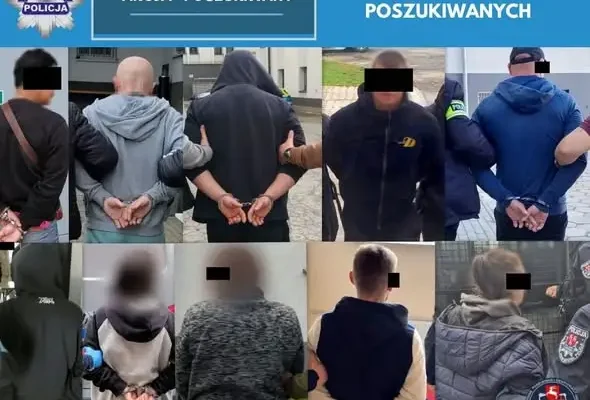 Akcja „Poszukiwany” na Lubelszczyźnie: 98 zatrzymanych, w tym ukrywający się w szafie