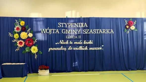58 uczniów z Gminy Szastarka odebrało stypendia Wójta