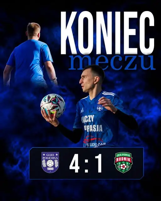 GLKS Polichna pewnie ogrywa Perłę Rudnik 4:1