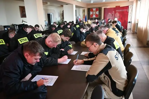 44 druhów OSP z powiatu kraśnickiego zakończyło szkolenie podstawowe