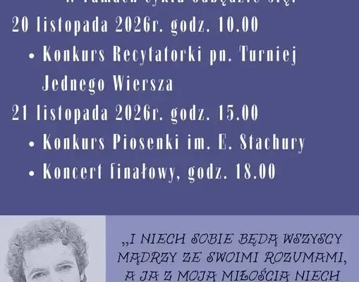 Annopol uczci pamięć Edwarda Stachury – cykl wydarzeń już w listopadzie