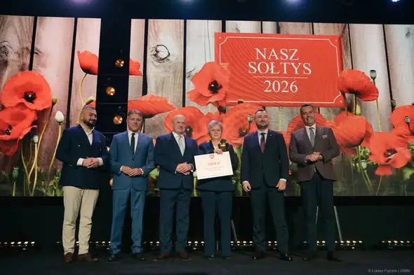 Sołtys Stróży Anna Kajda zdobyła I nagrodę w konkursie „Nasz Sołtys 2026”